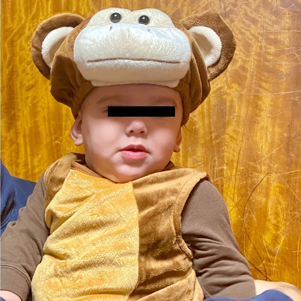Halloween costume - monkey | size 9-18 months